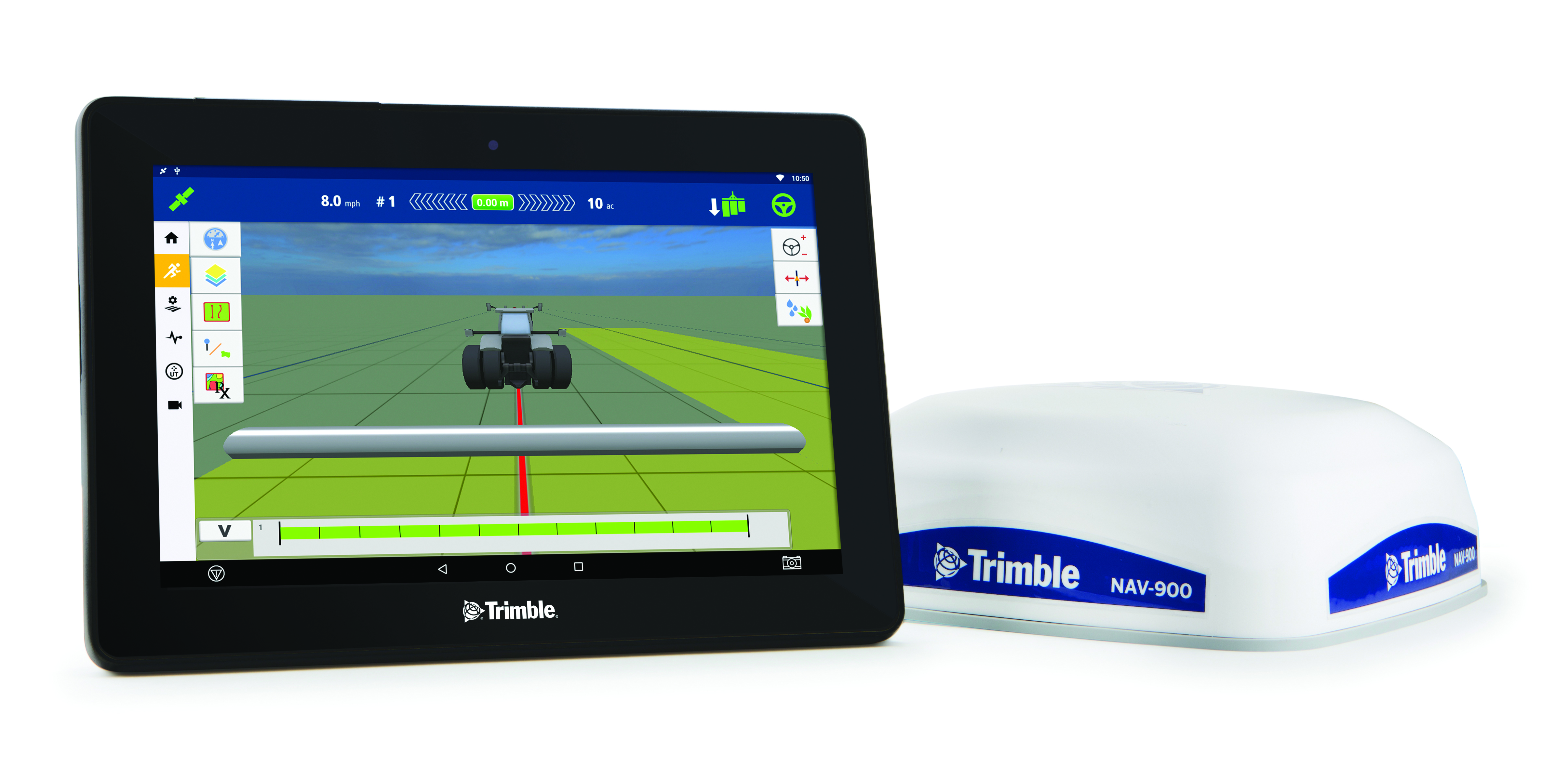 Trimbles ISOBUS Compatible GFX 750 Display System Designed For