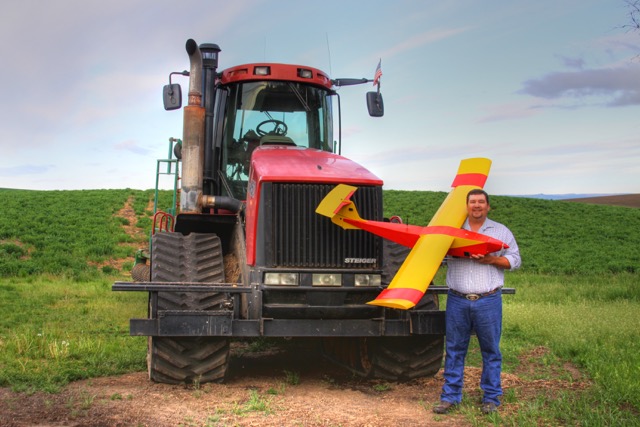 Farmer Robert Blair. Blair Farms is now a partner in Empire Unmanned Aviation.Photo courtesy Blair Farms.