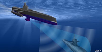 Pentagon prepares to test its underwater sub-hunting drone