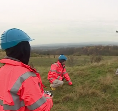 Drones Monitoring Methane Emissions from UK Landfill