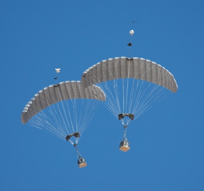 Military Tests Robo-Parachute Delivery Needing No GPS