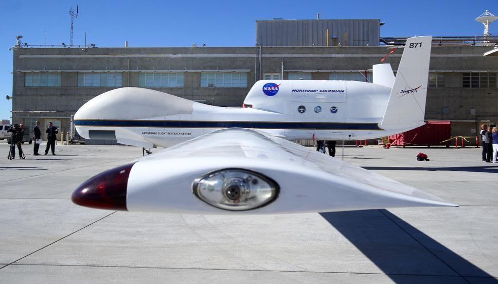 Up close and personal with NASA’s Global Hawk drones at Edwards Air Force Base