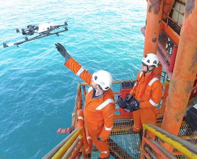 Cyberhawk Completes Offshore ROAV Inspection in N. America