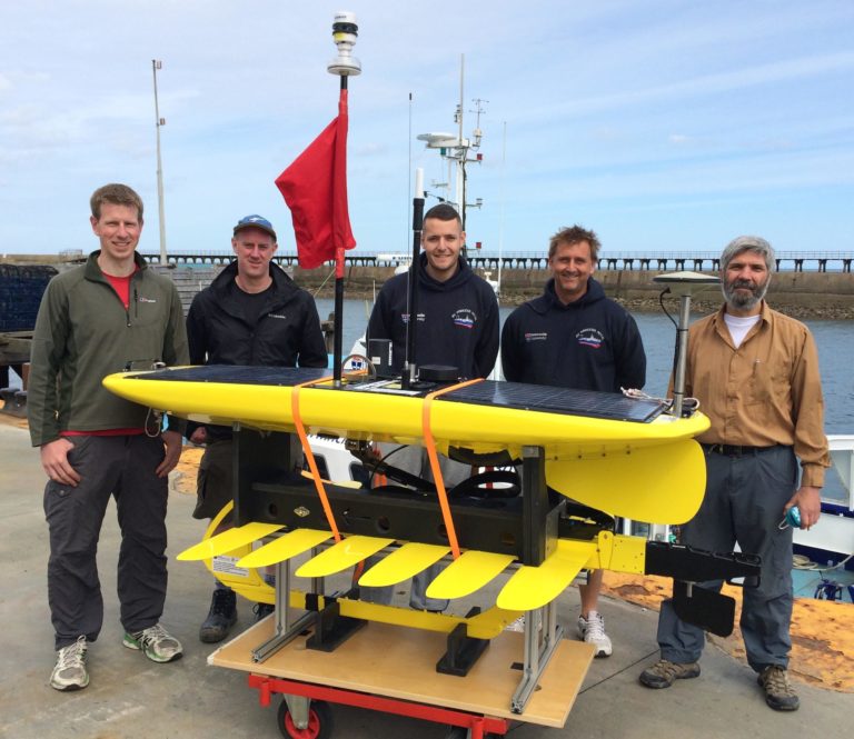 Robotic Wave Gliders A Key Element in New Ocean Data Gathering System