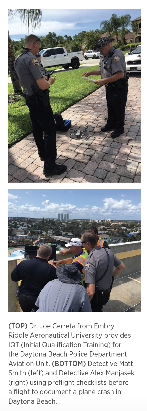 Daytona Beach Police Department UAS training