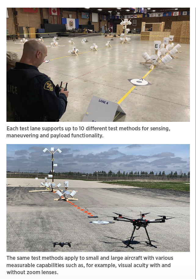 NIST Performance Tests for Aerial Response Robots Become National Standard