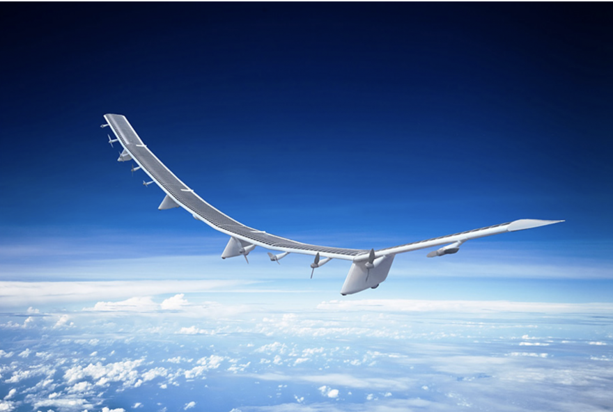 Stratospheric UAV Serves Internet to Remote Regions