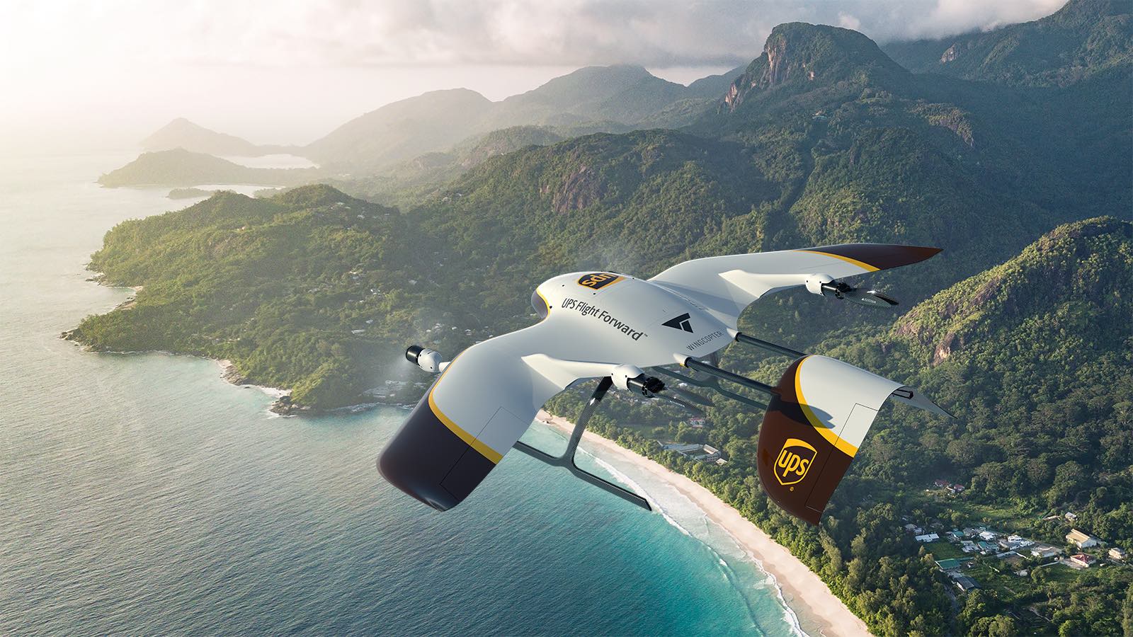 ups flight forward drones