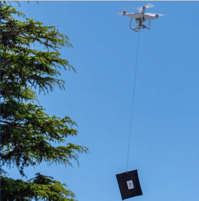 Backyard Drone Deliveries of Lightweight Items Begin in California