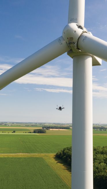 wind turbine inspection uav