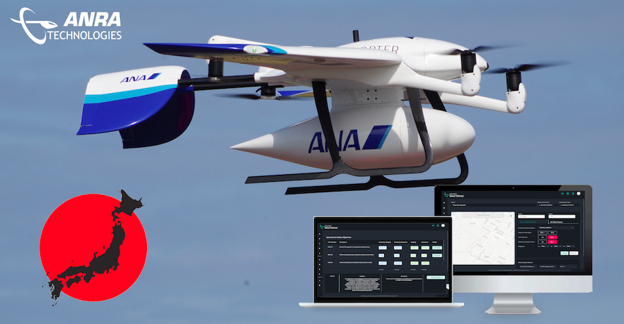 ANRA Enters Japanese Market with Drone  Delivery
