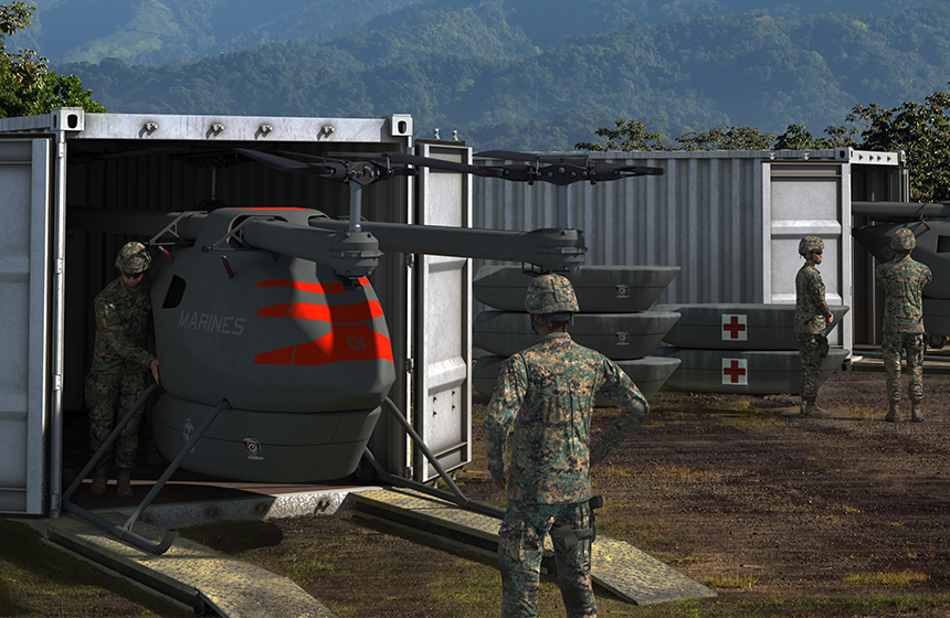 Vtol cargo deals drone