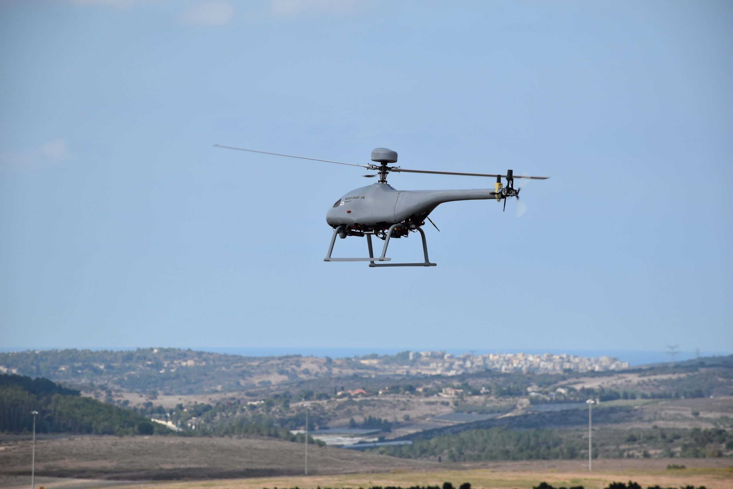 Steadicopter Introduces RUAV Black Eagle 50 Electric Unmanned Helicopter