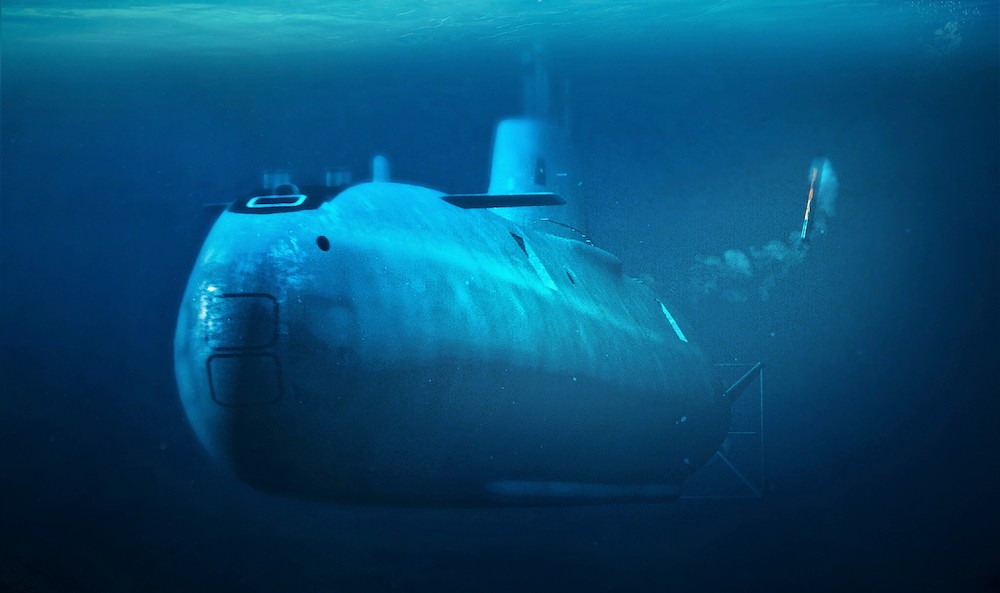 The New Ninox 103 Sub-to-Air Loitering UAS From SpearUAV Launches Underwater