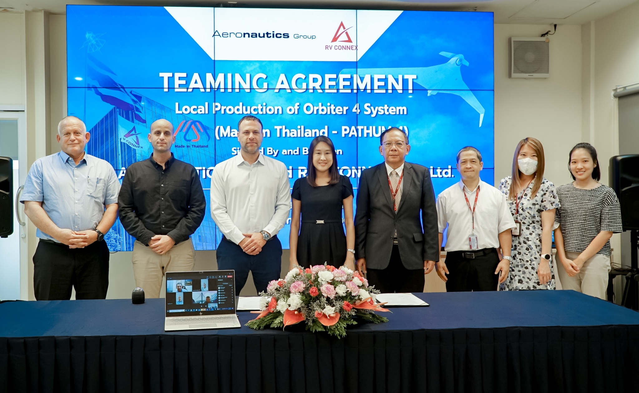 Aeronautics Signs Deal for Production of Orbiter 4 in Thailand