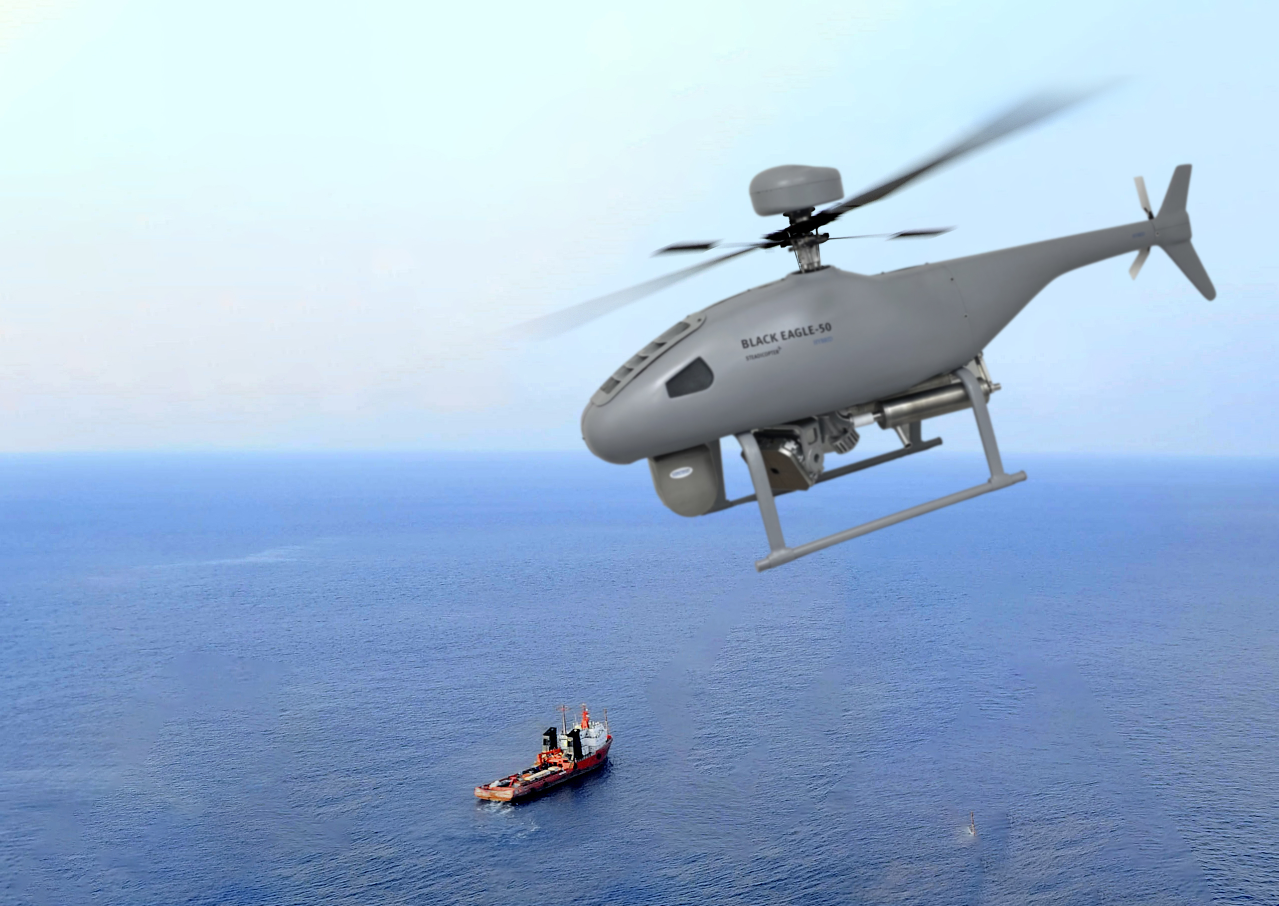 Steadicopter Bridges the Gulf with Black Eagle UAS