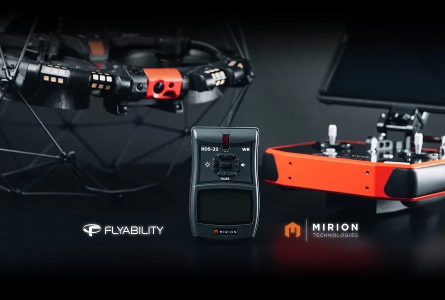 Flyability, Mirion Technologies Announce Collaboration to Support Nuclear Operators