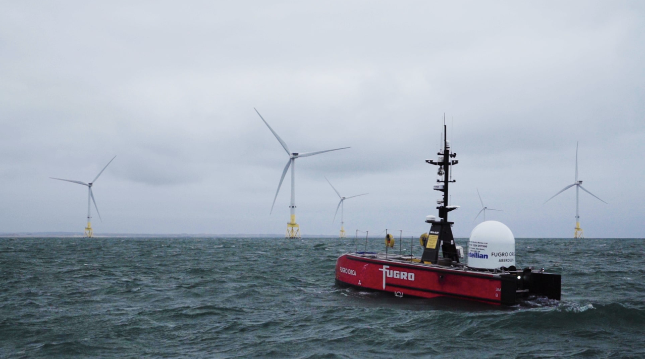 Fugro’s Blue Essence® Completes World’s First Fully Remote Offshore Wind ROV Inspection