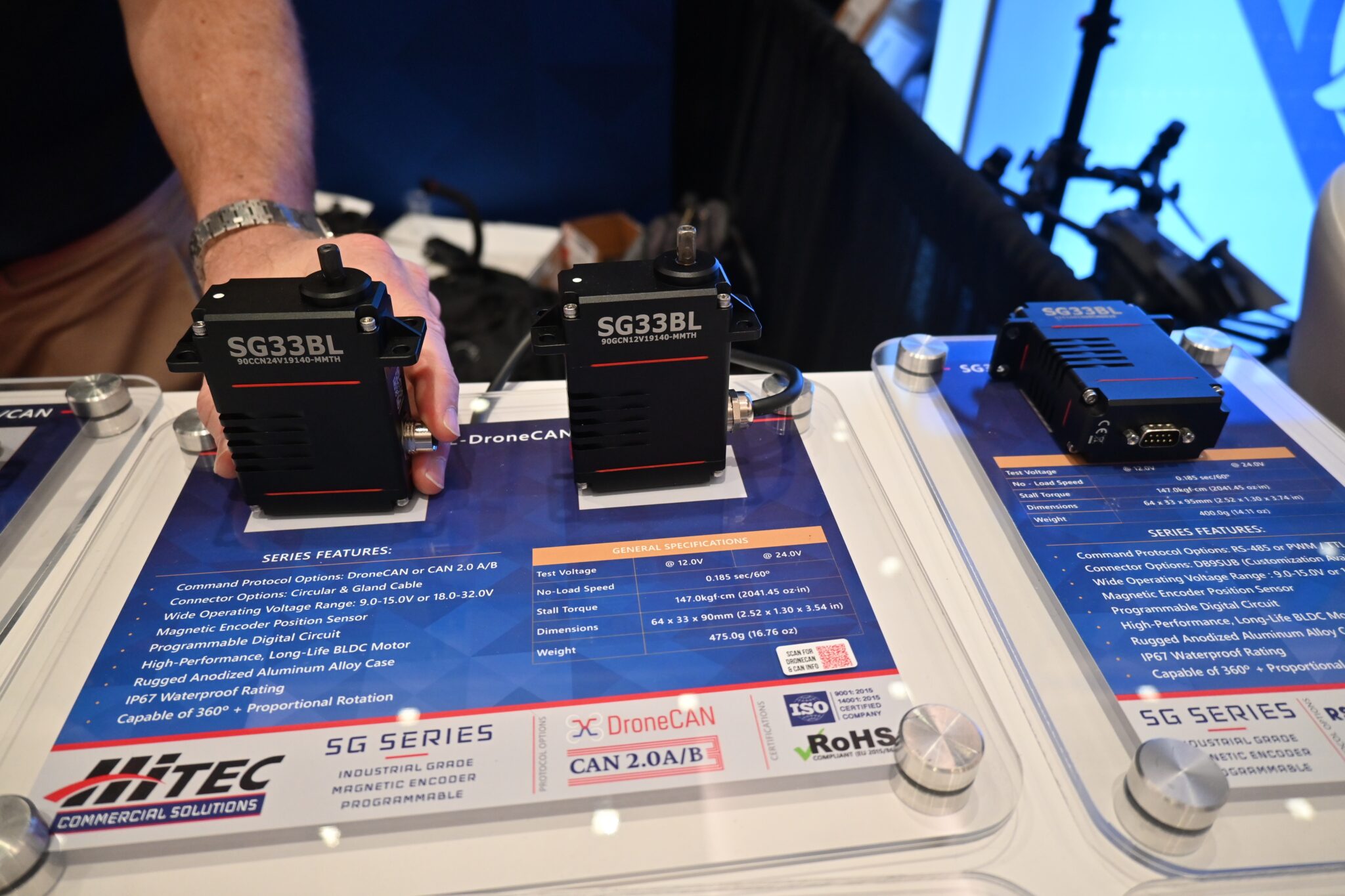 Growing Drone Industry Lifting Component Makers such as Hitec Inside