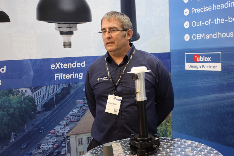 InterGEO Hosts Tallysman Smart Antennas with Built-In GNSS and Corrections