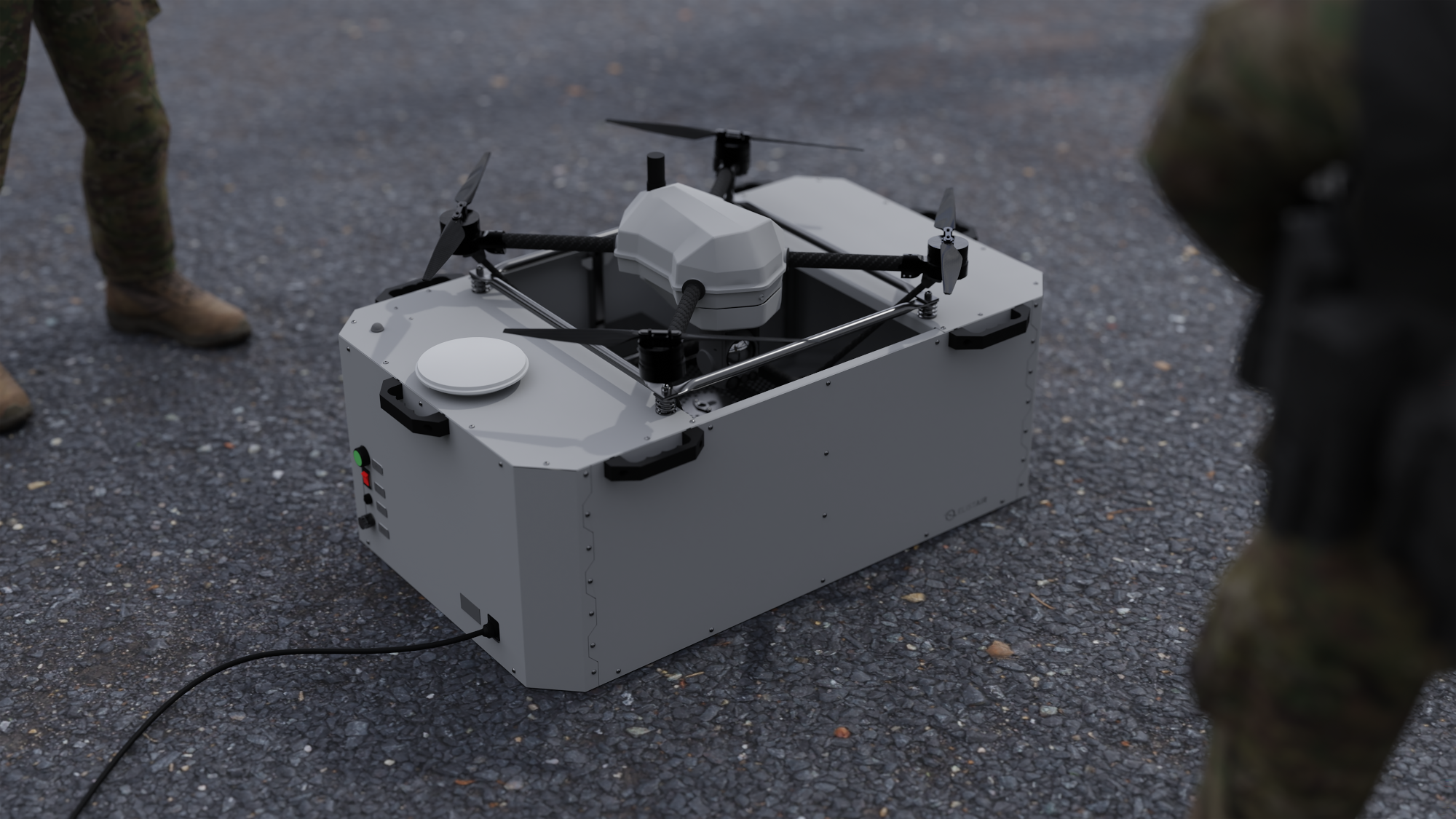 Elistair Unveils Khronos Tethered Drone for Tactical ISR Missions