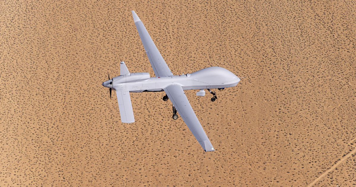 General Atomics Conducts First Flight of the Gray Eagle 25M UAV