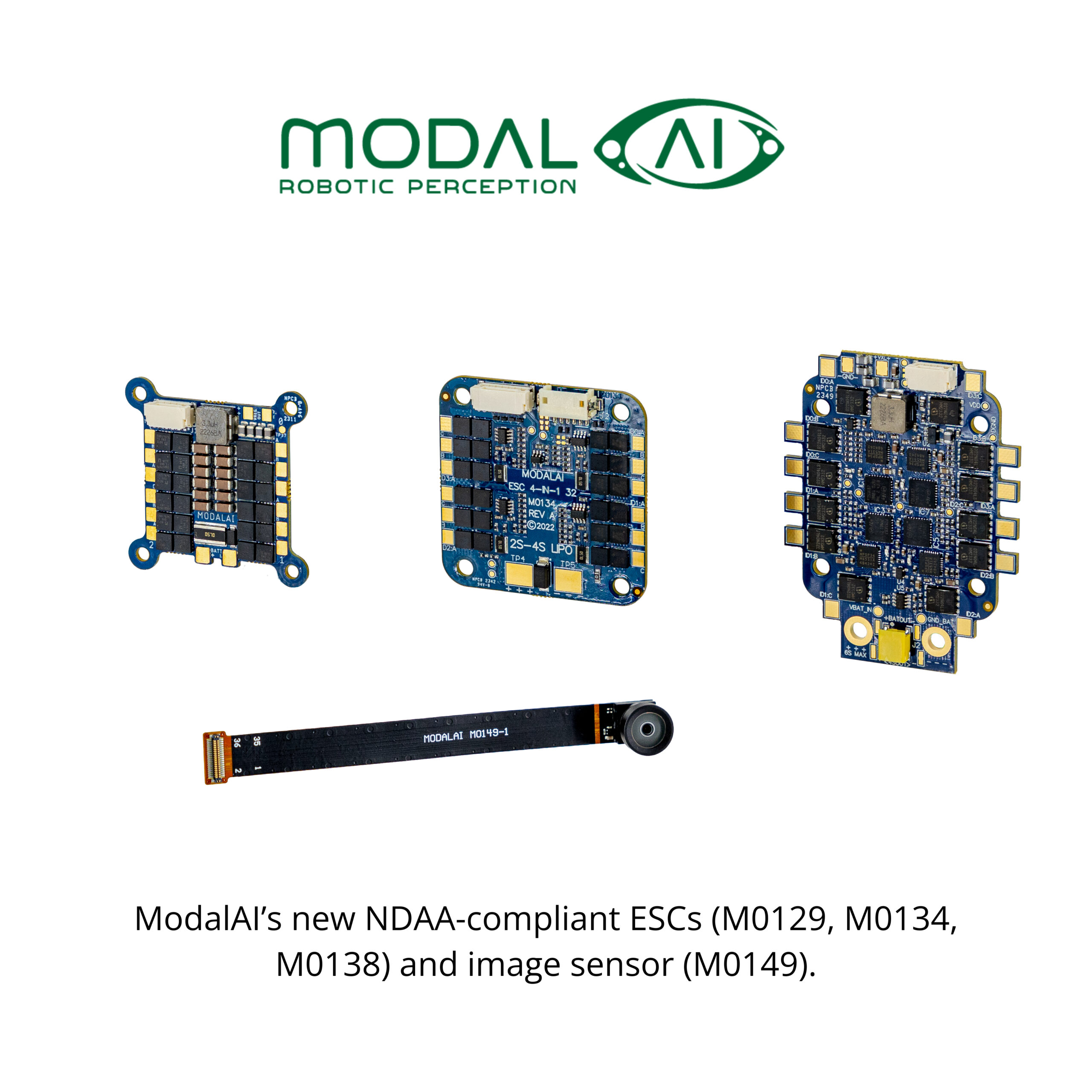 ModalAI Expands Drone Tech Offerings with New NDAA-Compliant Components for U.S. Industry