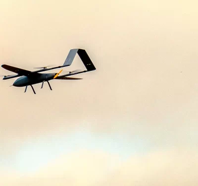 US Army short range reconnaissance drone fly-off