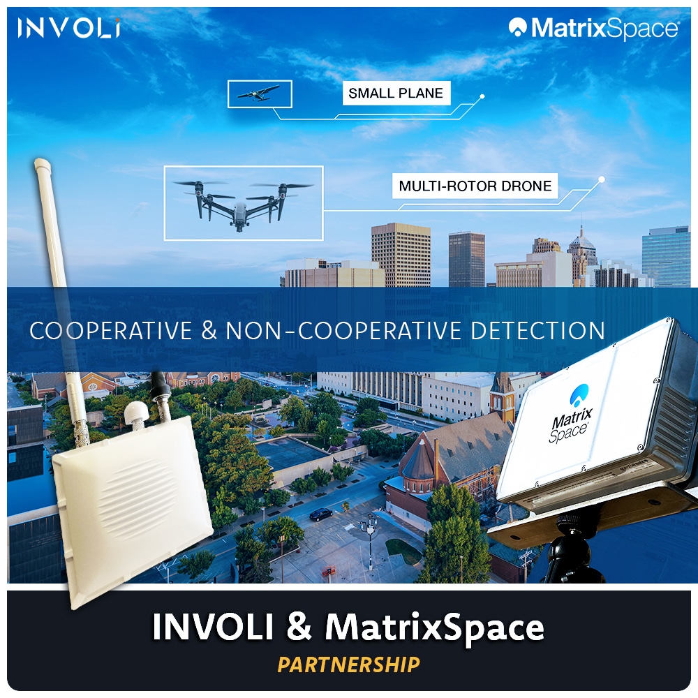INVOLI and MatrixSpace Partner to Offer Unified Air Traffic Surveillance Solution