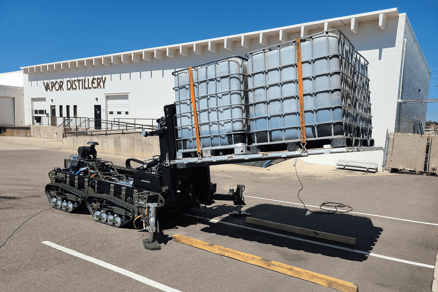 Stratom Advances Autonomous Pallet Loader for U.S. Marine Corps