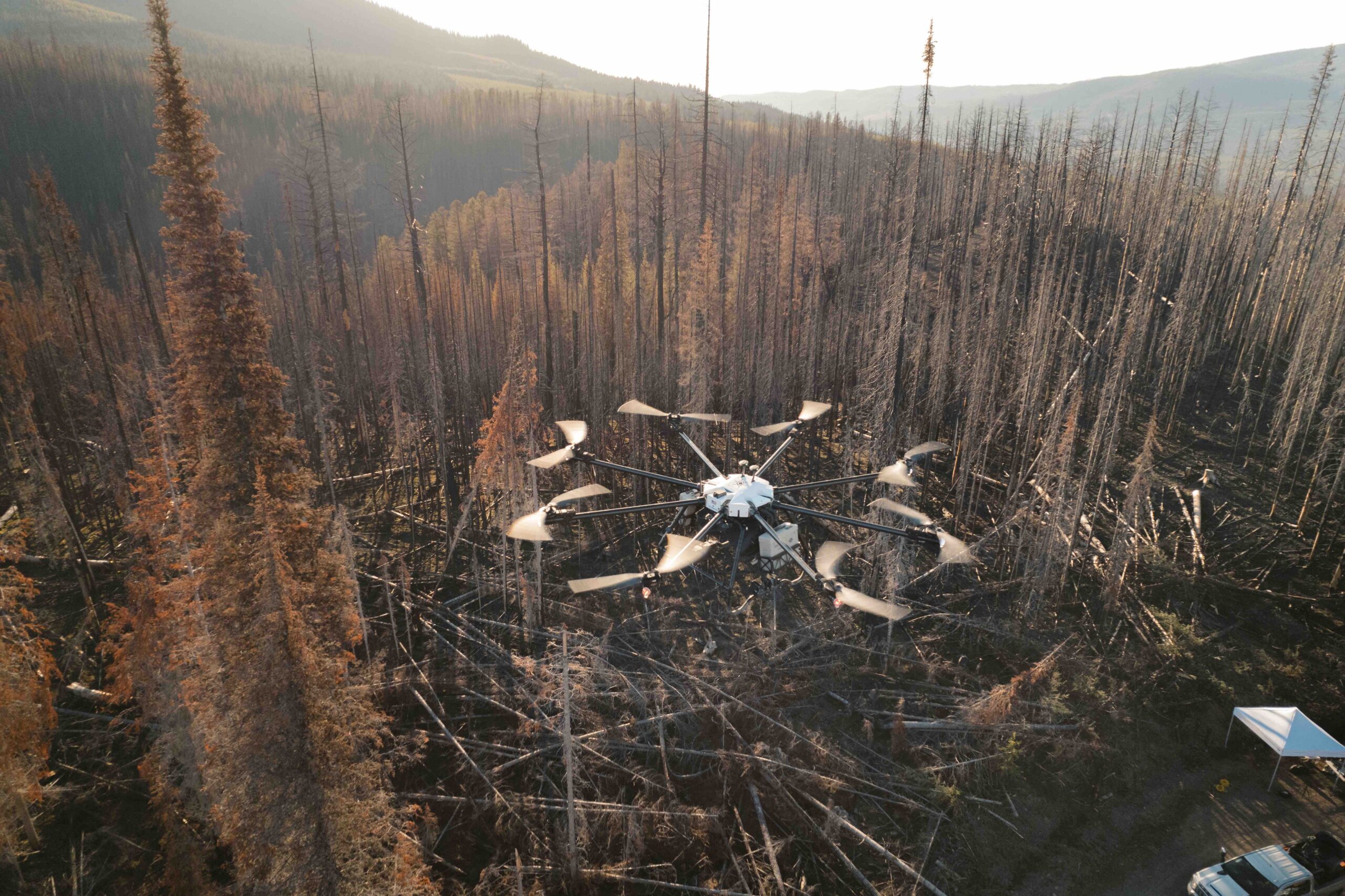 Johnny Appleseeds of the Sky: UAS for Reforestation