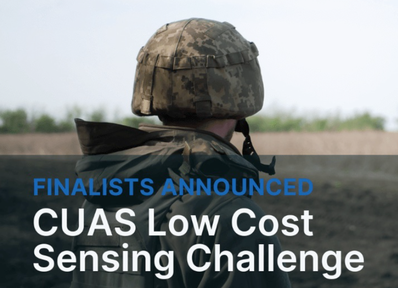 Finalists Announced: CUAS Low Cost Sensing Challenge