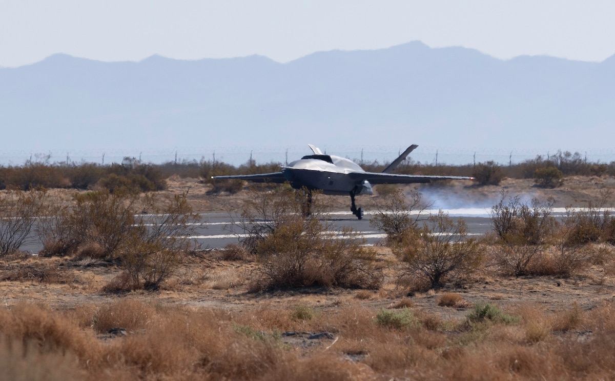 Collaborative Combat Aircraft, YFQ-42A Takes to the Air for Flight Testing