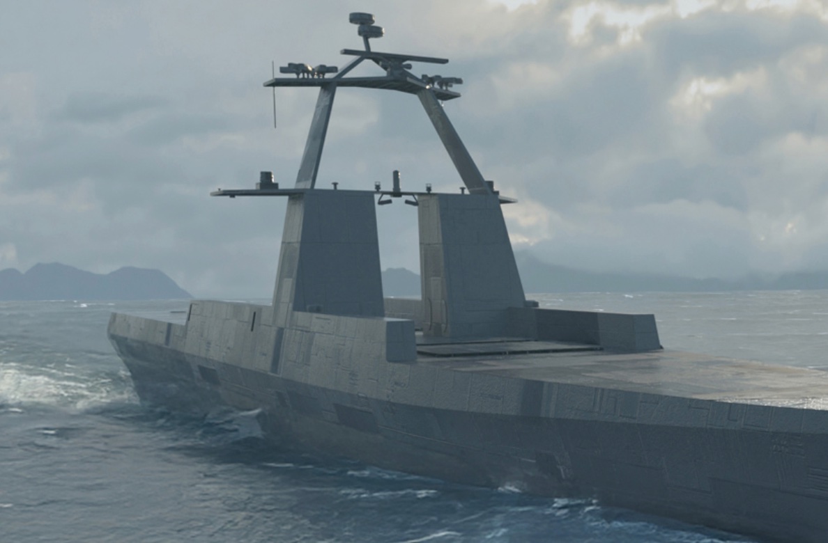 DARPA Christens Unmanned Ship Aimed at Revolutionizing Naval Capability