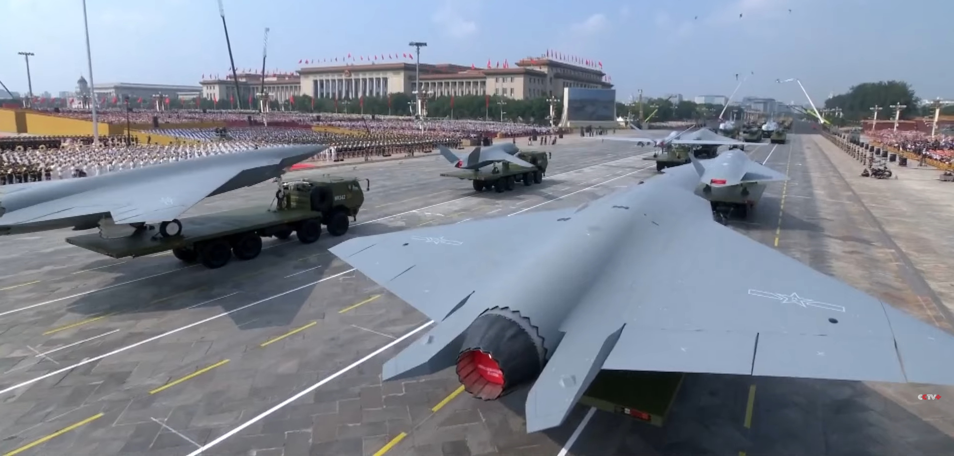 China Reveals Large New Stealth Fighter Drones, Collaborative Combat Aircraft