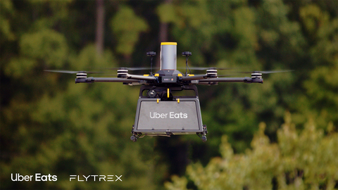 Uber Partners with Flytrex to Launch Drone Delivery