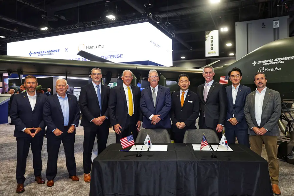 Hanwha Aerospace Partners with GA-ASI for UAS Co-development