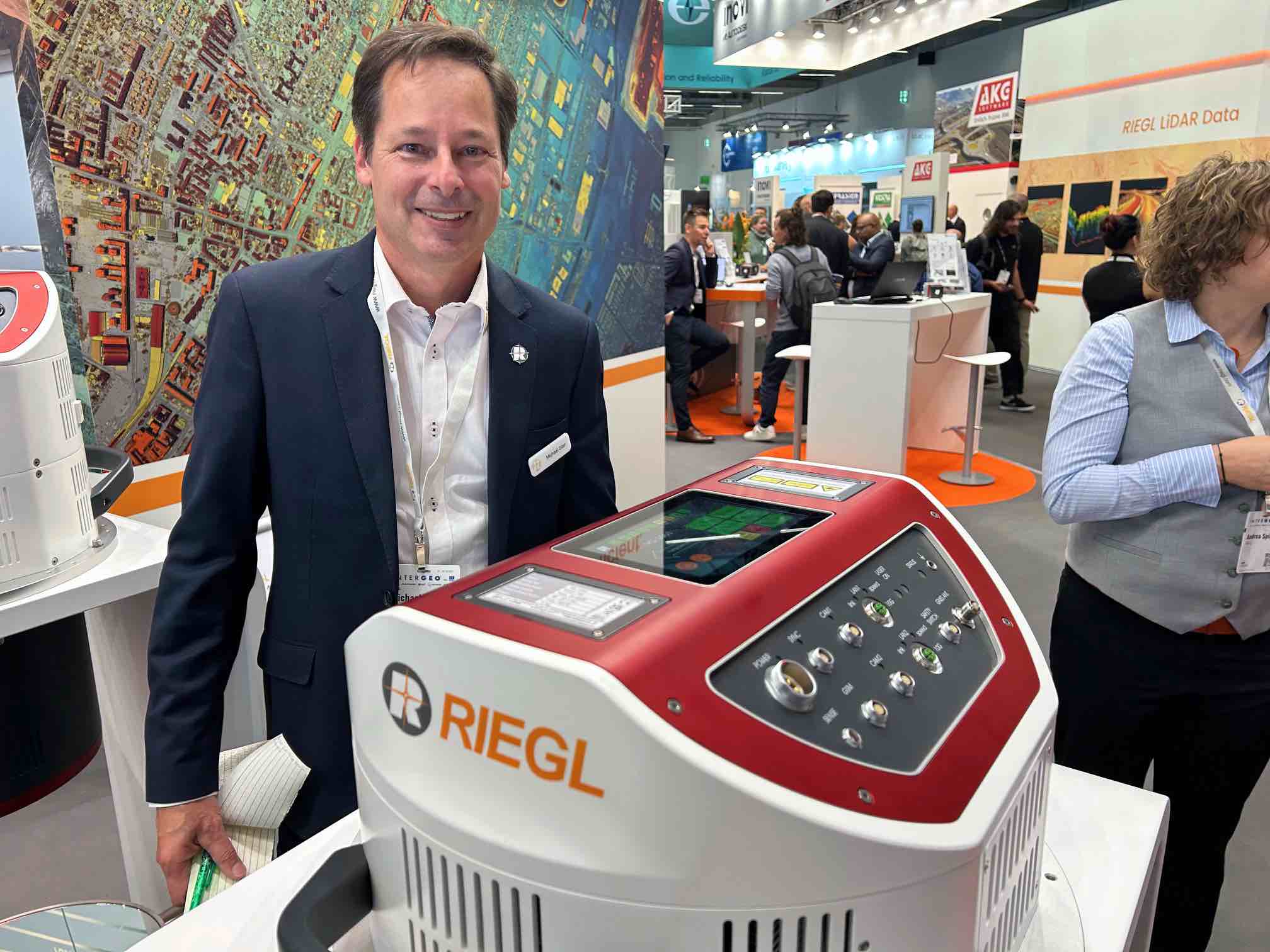 RIEGL Still Rising at InterGEO 2025