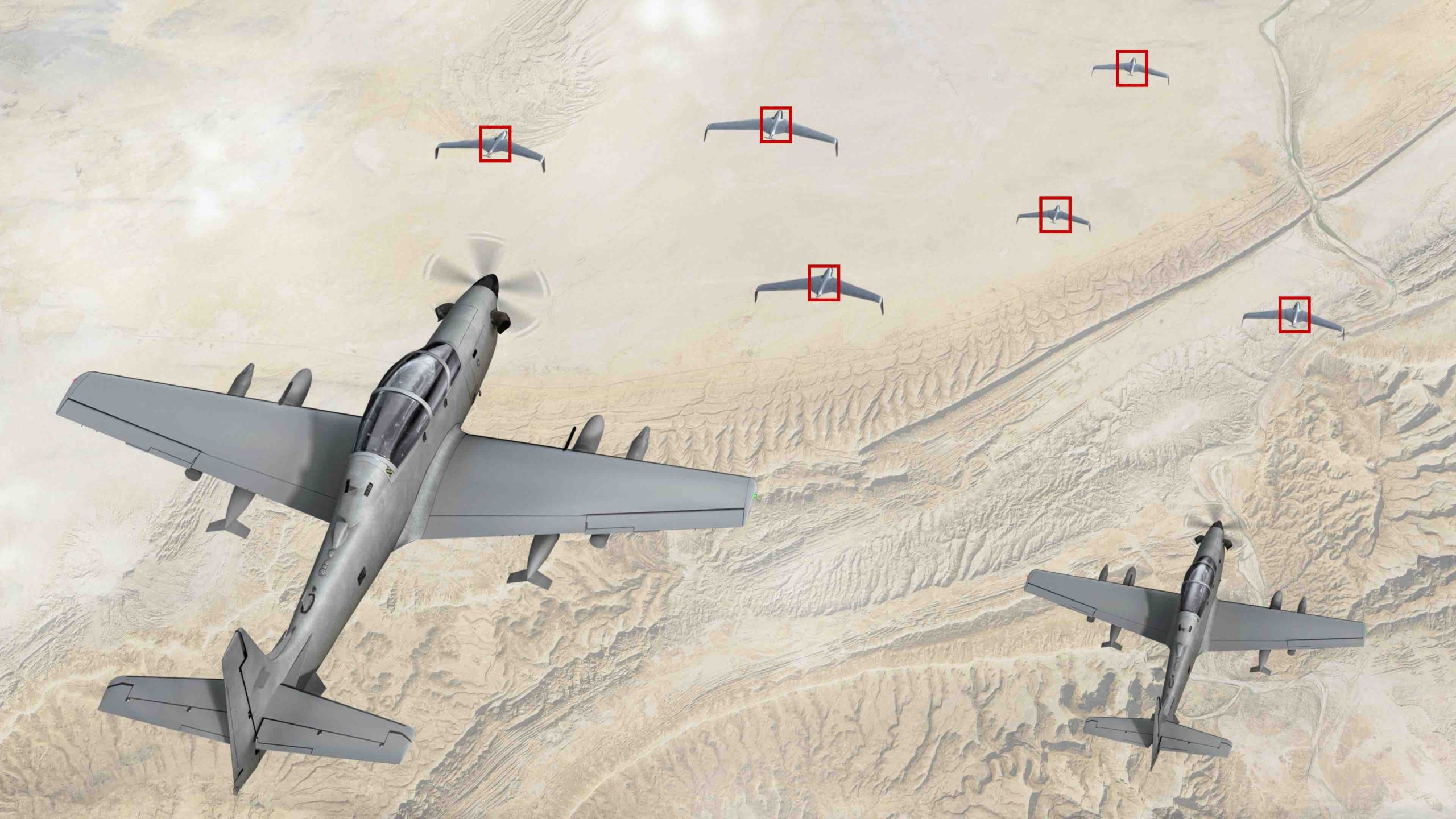 Embraer, Valkyrie Aero Add AI C-UAS Suite to A-29 Super Tucano