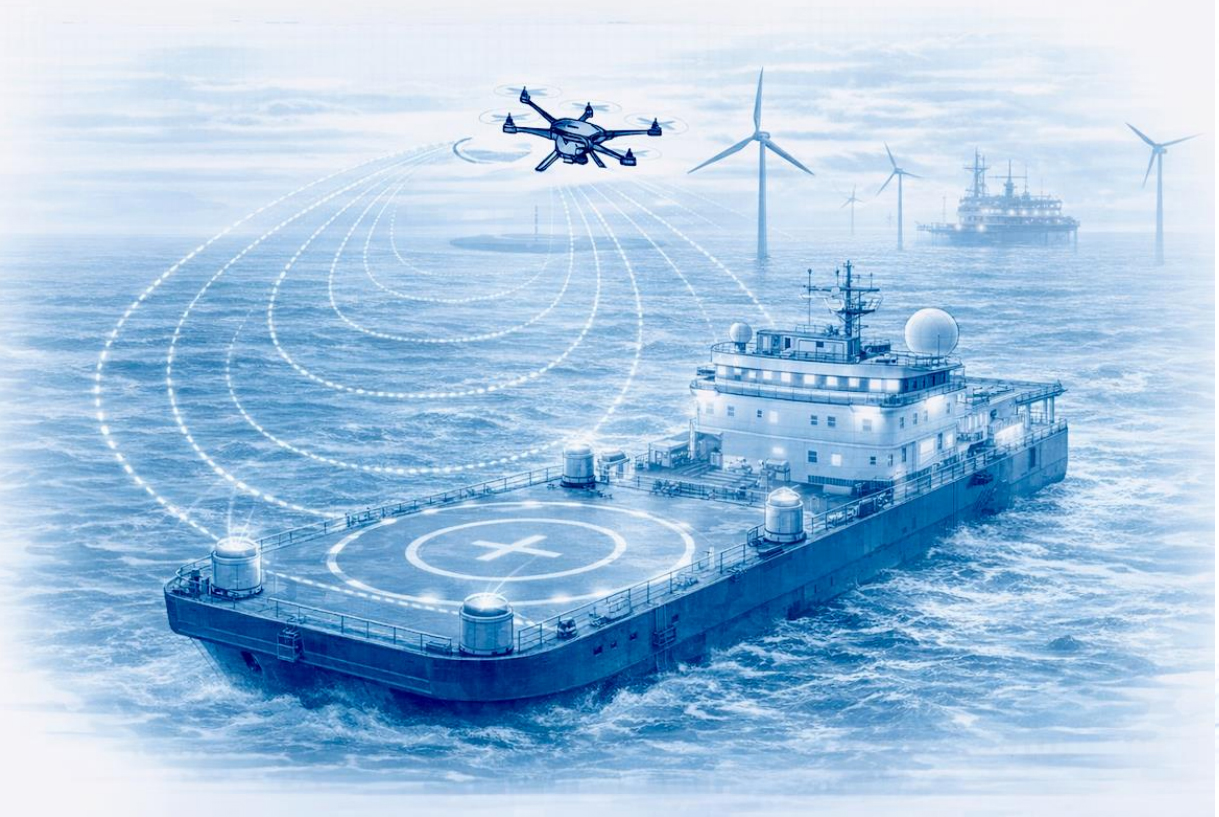 Omnisense Drone Landing System for GNSS-Degraded Environments