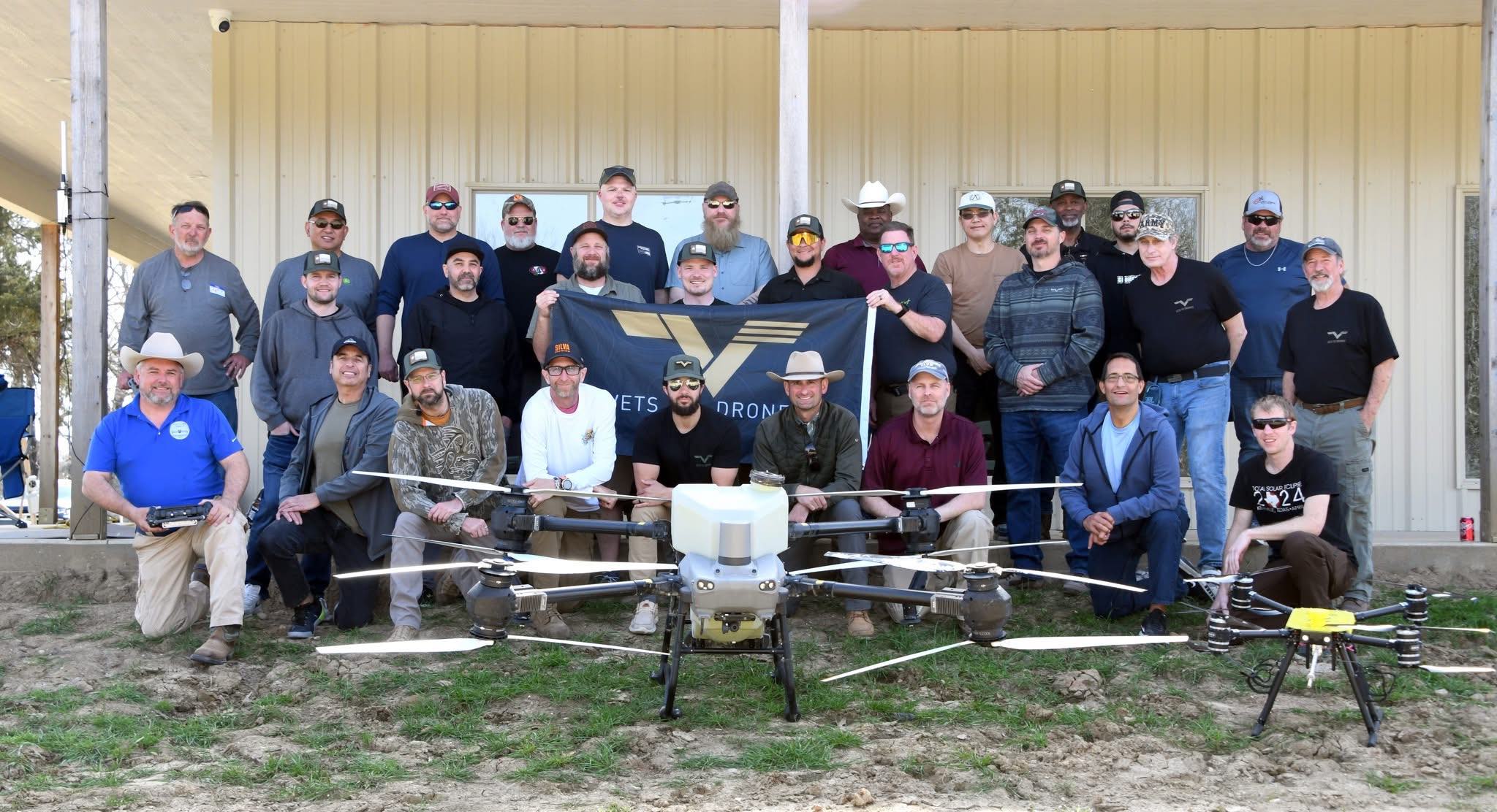 Vets to Drones Lifts Off